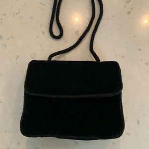Talbots Velvet Clutch purse